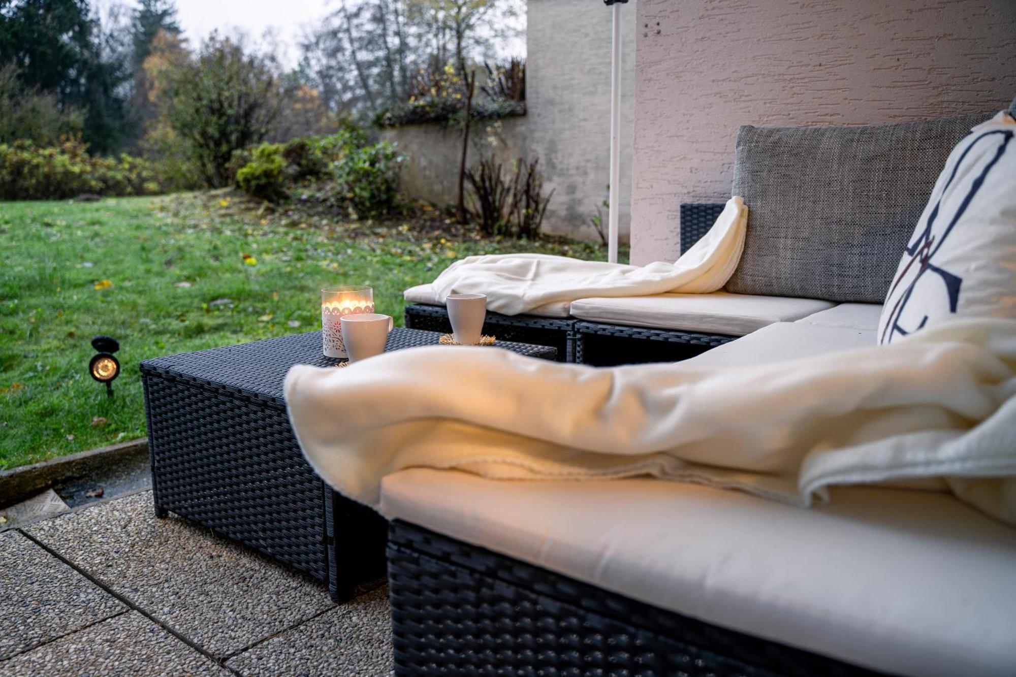 Truth - Smart Tv - Terrasse - Kamin - Pure Natur Brilon Kültér fotó