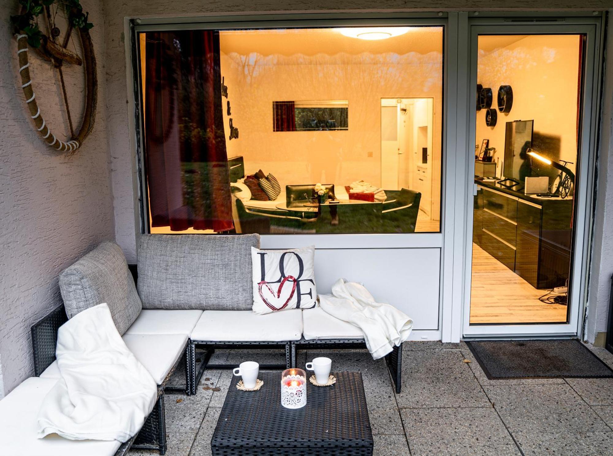 Truth - Smart Tv - Terrasse - Kamin - Pure Natur Brilon Kültér fotó